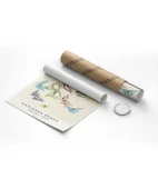 Çerçevesiz Poster Kamisaka Sekka Vintage Japon Kelebekler thumbnail 8