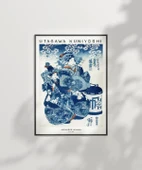 Çerçevesiz Poster Utagawa Kuniyoshi Japon Kadın thumbnail 2
