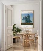 Çerçevesiz Poster Edward Hopper Demiryolunun Yanındaki Ev thumbnail 5