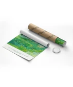 Çerçevesiz Poster Vincent Van Gogh Yeşil Buğday Tarlası thumbnail 8