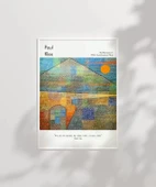 Çerçevesiz Poster Paul Klee Ad Parnassum thumbnail 6