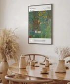 Çerçevesiz Poster Gustav Klimt Ayçiçekli Çiftlik Bahçesi thumbnail 4