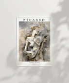 Çerçevesiz Poster Pablo Picasso Mandolinli Kız thumbnail 6