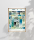 Çerçevesiz Poster Paul Klee İlk Ev thumbnail 7