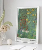 Çerçevesiz Poster Gustav Klimt Ayçiçekli Çiftlik Bahçesi 2 thumbnail 5