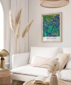 Çerçevesiz Poster Van Gogh Irıses No 1 thumbnail 4