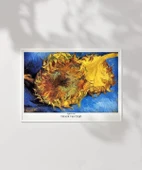 Çerçevesiz Poster Vincent Van Gogh Ayçiçekleri - 6