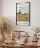 Çerçevesiz Poster Claude Monet Gelincik Tarlası thumbnail 5