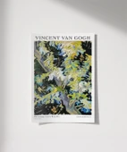 Çerçevesiz Poster Van Gogh Çiçek Açan Akasya Dalları thumbnail 1