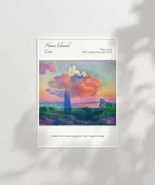 Çerçevesiz Poster Henri-Edmond Cross Pembe Bulut thumbnail 7