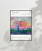Çerçevesiz Poster Henri-Edmond Cross Pembe Bulut thumbnail 6