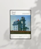 Çerçevesiz Poster Edward Hopper Demiryolunun Yanındaki Ev thumbnail 2