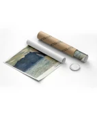 Çerçevesiz Poster Claude Monet Uçurum, Erretat, Gün Batımı thumbnail 8