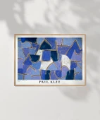 Çerçevesiz Poster Paul Klee Mavi Gece thumbnail 7