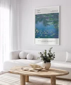 Çerçevesiz Poster Claude Monet Zambaklar (3) thumbnail 3