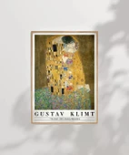 Çerçevesiz Poster Gustav Klimt Öpücük 2 - 7
