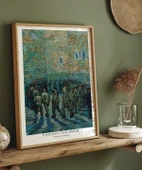 Çerçevesiz Poster Vincent Van Gogh Tutuklular Çemberi thumbnail 4