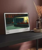 Çerçevesiz Poster Edward Hopper Nighthawks thumbnail 5