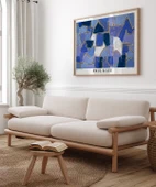 Çerçevesiz Poster Paul Klee Mavi Gece thumbnail 4