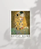 Çerçevesiz Poster Gustav Klimt Öpücük 2 - 6