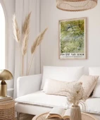 Çerçevesiz Poster Vincent Van Gogh Riverbank'da Bahar Vakti (2) thumbnail 4