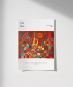 Çerçevesiz Poster Paul Klee Kale ve Güneş thumbnail 1