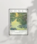 Çerçevesiz Poster Claude Monet Zambaklar thumbnail 2