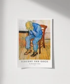 Çerçevesiz Poster Vincent Van Gogh Üzgün Yaşlı Adam thumbnail 1