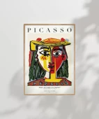 Çerçevesiz Poster Pablo Picasso Şapkalı Kadın Büstü thumbnail 7