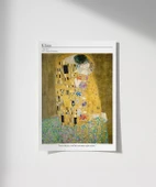 Çerçevesiz Poster Gustav Klimt Öpücük 1 thumbnail 1