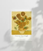 Çerçevesiz Poster Van Gogh Ayçiçekleri thumbnail 6