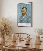 Çerçevesiz Poster Vincent Van Gogh Otoportre thumbnail 5