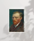 Çerçevesiz Poster Vincent Van Gogh Kişisel Portre thumbnail 6