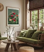 Çerçevesiz Poster L. Prang Çiçekler thumbnail 3