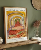 Çerçevesiz Poster Vincent Van Gogh Tımarhanedeki Koridor thumbnail 3