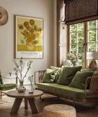 Çerçevesiz Poster Van Gogh Ayçiçekleri thumbnail 3