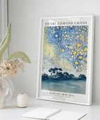 Çerçevesiz Poster Henri-Edmond Cross Yıldızlarla Dolu Manzara thumbnail 5