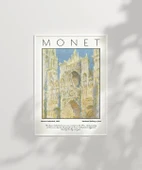 Çerçevesiz Poster Claude Monet Rouen Katedrali thumbnail 6