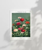 Çerçevesiz Poster L. Prang Çiçekler thumbnail 6