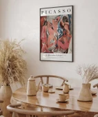 Çerçevesiz Poster Pablo Picasso Avignonlu Kızlar thumbnail 4