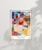 Çerçevesiz Poster Paul Klee Hammamet Motifi thumbnail 7