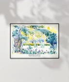 Çerçevesiz Poster Henri-Edmond Cross Saint Clair'deki Ressamın Bahçesi thumbnail 6