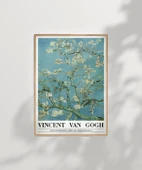 Çerçevesiz Poster Vincent Van Gogh Badem çiçeği thumbnail 7