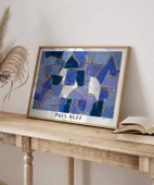 Çerçevesiz Poster Paul Klee Mavi Gece thumbnail 5