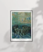 Çerçevesiz Poster Vincent Van Gogh Tutuklular Çemberi thumbnail 2