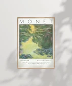 Çerçevesiz Poster Claude Monet Zambaklar thumbnail 7
