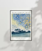 Çerçevesiz Poster Henri-Edmond Cross Yıldızlarla Dolu Manzara thumbnail 2