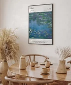 Çerçevesiz Poster Claude Monet Zambaklar (3) thumbnail 5