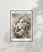 Çerçevesiz Poster Pablo Picasso Mandolinli Kız thumbnail 2