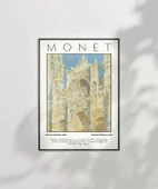 Çerçevesiz Poster Claude Monet Rouen Katedrali thumbnail 2